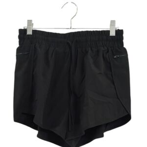 Classic Black Pull On Athletic Shorts